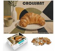 1000 Piece Jigsaw, Croissant Bauhaus Mid Century, 1000pcs (75x50cm)