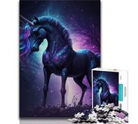 1000 Piece Jigsaw Cute Pony Jigsaw Puzzles for Adults 1000 Piece,Perfect for Game Nights, Colorful Toy for Home Gift (38x26cm)