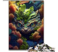 1000 Piece Jigsaw Dangerous Space Snake Jigsaw Puzzles for Adults 1000 Piece for Home Decor, Family Fun, Ages 14+ (Size 50x75cm)