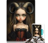 1000 Piece Jigsaw Demon Dragon Jigsaw Puzzles 1000 Pieces for Adults Teens,Decompressing Intellectual Educational Toy Secret Santa Gifts 50x75cm