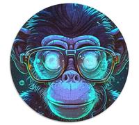 1000 Piece Jigsaw Dr. Monkey Impossible Jigsaw Puzzles for Adults for Teenagers, Couples, And Friends for Birthdays, Christmas 67.5x67.5cm