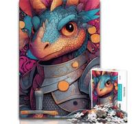 1000 Piece Jigsaw Dragon Rider 1000 Pieces Jigsaw Puzzles for Adults And Teens,Fun Activity for Home, Rainy Days Toys, Birthday Gifts (38x26cm)