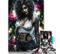 1000 Piece Jigsaw Dream Woman 1000 Piece Jigsaw Puzzles,Learning Educational Toys Family Games Birthday Present, Gifts 50x75cm
