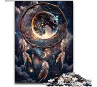 1000 Piece Jigsaw Dreamcatcher Tales cardboard Jigsaw Puzzles size 26x38cm Brain Teaser Game, Interactive Family Game, Suitable for Ages 14+