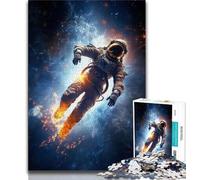 1000 Piece Jigsaw Drifting In Outer Space 1000 Piece Jigsaw Puzzles for Adults & Teens,with Matching Poster And Trivia Sheet for Age 14 (50x75cm)