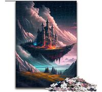 1000 Piece Jigsaw Elemental Fortress Jigsaw Puzzles for Adults 1000 Piece for Home Decor, Family Fun, Ages 14+ (Size 26x38cm)