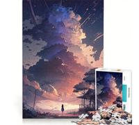 1000 Piece Jigsaw Facing The Storm, Hands-on Game, Train Your Brain And Hands, with Fully Interlocking Randomly Shaped Pieces 50x75cm