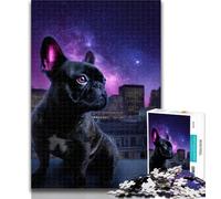 1000 Piece Jigsaw Fantasy Pug 1000 Pieces Jigsaw Puzzle for Adults& Teens,Classic Educational Games Beautiful Decoration 50x75cm