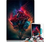 1000 Piece Jigsaw Fantasy Rose Jigsaw Puzzles for Teenagers 1000 Pieces,Educational Stress Relief Toy Great Gifts And Toys (50x75cm)