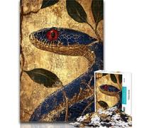 1000 Piece Jigsaw Fantasy Snake Puzzles for Adults And Teenagers,Decompressing Intellectual Educational Toy Secret Santa Gifts 50x75cm