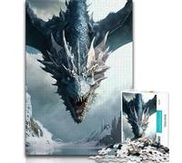 1000 Piece Jigsaw Flying Dragon II Jigsaw Puzzles for Adults 1000 Piece,Perfect for Game Nights, Colorful Toy for Home Gift (38x26cm)