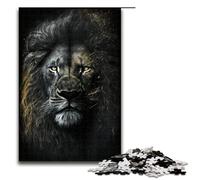 1000 Piece Jigsaw for Adults Art Colourful Lions Jigsaw Puzzle for Kids Wood Puzzle Educational Game for Adult 1000 PCS(75x50cm)