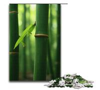1000 Piece Jigsaw for Adults Bamboo Shoots after Rain Jigsaw Puzzles for Adults Wood Puzzle Challenging Game 1000 PCS(38x26cm)