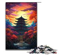 1000 Piece Jigsaw for Adults Bulguksa Temple South Korea Puzzle for Kids Wood Puzzle Educational Game for Adult 75x50cm