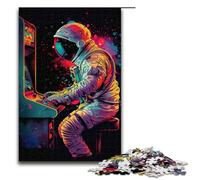1000 Piece Jigsaw for Adults Colour Space Astronauts Puzzle Hands on Game 1000 PCS