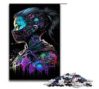 1000 Piece Jigsaw for Adults Dark Killer Puzzle Game Perfect Decoration for Teens Age 14 Years Up 75x50cm