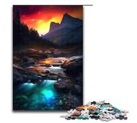 1000 Piece Jigsaw for Adults Deadly Falls Jigsaw Puzzle for Kids Wood Puzzle Educational Game for Adult 75x50cm