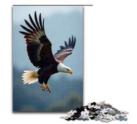 1000 Piece Jigsaw for Adults Eagle Flying Wooden Puzzles Adults Educational Game Challenge Toy 1000 PCS(75x50cm)