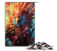 1000 Piece Jigsaw for Adults Flower Phoenix Puzzle Game Perfect Decoration for Teens Age 14 Years Up 75x50cm