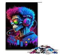1000 Piece Jigsaw for Adults Frankenstein Puzzle for Kids Wood Puzzle Educational Game for Adult 75x50cm