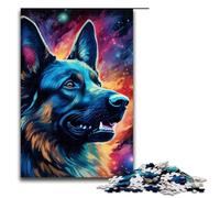 1000 Piece Jigsaw for Adults Galaxies Sheepdogs Wooden Puzzles Adults Educational Game Challenge Toy 1000 PCS(75x50cm)