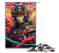1000 Piece Jigsaw for Adults Japanese Sakura Warriors Jigsaw Puzzles for Adults Wood Puzzle Challenging Game 1000 PCS(75x50cm)