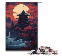 1000 Piece Jigsaw for Adults Japanese Style Art And Scenery Jigsaw Puzzles for Adults Paper Puzzle Challenging Game 1000PCS(38x26cm)