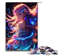 1000 Piece Jigsaw for Adults Jigsaw Cosmic Witch Puzzle Wall Decoration Stress Reliever 75x50cm