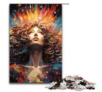 1000 Piece Jigsaw for Adults Jigsaw Trend Angel colorful Puzzle Wall Decoration Suitable for Desktop Decoration 75x50cm