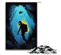 1000 Piece Jigsaw for Adults Looking for Treasures Puzzle for Kids Wood Puzzle Educational Game for Adult 75x50cm