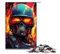 1000 Piece Jigsaw for Adults Masked Knight Wooden Puzzles Adults Educational Game Challenge Toy 1000 PCS(75x50cm)