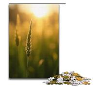 1000 Piece Jigsaw for Adults Morning Dew Sparkles on The Grass Wooden Puzzles Adults Educational Game Challenge Toy 1000 PCS(38x26cm)