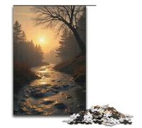 1000 Piece Jigsaw for Adults Poetic And Picturesque Jigsaw Puzzles for Adults Wood Puzzle Challenging Game 1000 PCS(38x26cm)