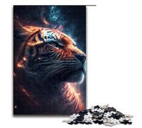 1000 Piece Jigsaw for Adults Star Hunter Tiger Puzzle GamePerfect Decoration for Teens Age 14 Years Up 75x50cm