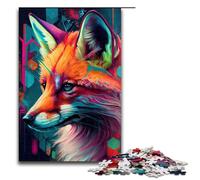 1000 Piece Jigsaw for Adults The Clever Fox Puzzle Hands on Game 75x50cm