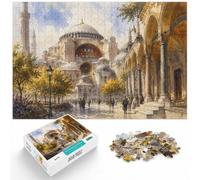 1000 Piece Jigsaw for Adults, The Hagia Sophia Istanbul, 1000pcs (75x50cm)