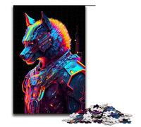 1000 Piece Jigsaw for Adults Wolf Cyber Puzzle for Kids Wood Puzzle Educational Game for Adult 75x50cm