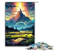 1000 Piece Jigsaw for Adults Yellowstone National Park USA Puzzle GamePerfect Decoration for Teens Age 14 Years Up 75x50cm