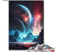1000 Piece Jigsaw Galactic Universe Discover Difficult Puzzles for Adults size 50x75cm for Teenagers & Teens, Ideal Birthday