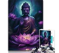 1000 Piece Jigsaw Galaxy Art Buddha 1000 Pieces Jigsaw Puzzle For Adults Teens,Toy Intellectual Game Artists Collection, Fine Art 26x38cm