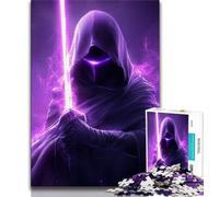 1000 Piece Jigsaw Galaxy Space Warrior 1000 Piece Jigsaw Puzzle for Adults And Teenagers,Unique Home Decor And Gifts for Age 14 (50x75cm)