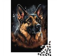 1000 Piece Jigsaw, German Shepherd Portrait_2, 70x50cm/1000pcs