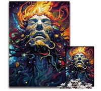 1000 Piece Jigsaw God of The Universe Wooden Jigsaw Puzzles Brain Teaser Game, Interactive Family Game, Suitable for Ages 1000 PCS(75x50cm)