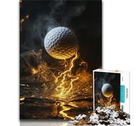 1000 Piece Jigsaw Golf Sports 1000 Piece Jigsaw Puzzles for Teenagers Gifts,Wall Decoration Unique Birthday And Xmas Gifts Suitable for And 14 (50x75cm)
