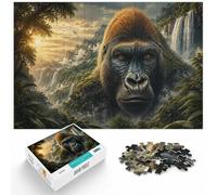 1000 Piece Jigsaw, Guardian of The Jungle, New Year Gift, 1000pcs (40x28cm) | For quiet evenings, this adult jigsaw puzzle with 1000 pieces pairs well with quiet nights, weekends and holidays.