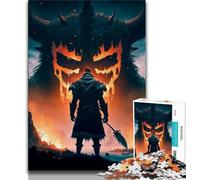 1000 Piece Jigsaw Huge Monsters 1000 Pieces Jigsaw Puzzles for Adults And Teens,Stress Reliever Staycation Kill Time Funny Gift 75x50cm