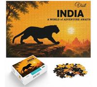 1000 Piece Jigsaw, India Travel, 1000pcs (40x28cm)