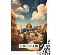 1000 Piece Jigsaw, Jerusalem, Festive Gift, 52x38cm/1000pcs