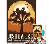 1000 Piece Jigsaw Joshua Tree 1000 Piece Jigsaw Puzzles for Adults,for Is Ideal As A Gift for The Whole Family for And 14 Years Old 26x38cm