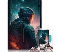 1000 Piece Jigsaw Last Astronaut Jigsaw Puzzles for Teenagers,Educational Games Home Decoration Deal As Gifts for The Whole Family (50x75cm)